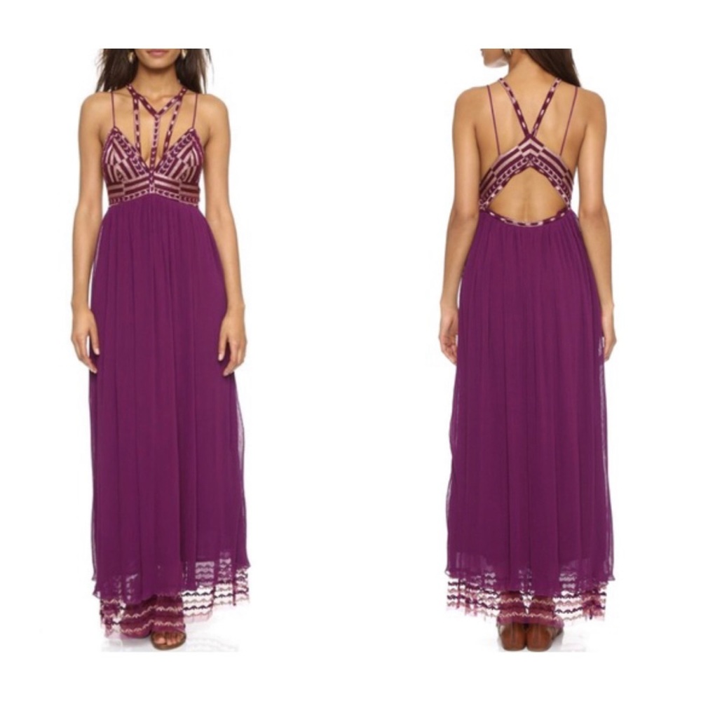 Free people purple gold sacred geometry ma…